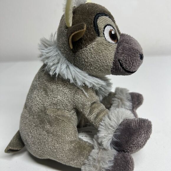 Disney Frozen Sven Plush Reindeer Stuffed Animal Toy 6" Gray - Picture 3 of 6